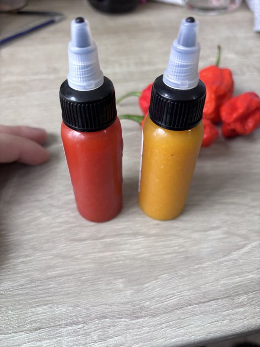 Соуси з ферментованого супергострих сортів перцю Carolina Reaper