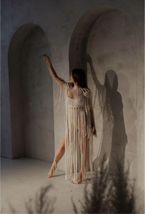 Шикарна сукня, в стилі бохо