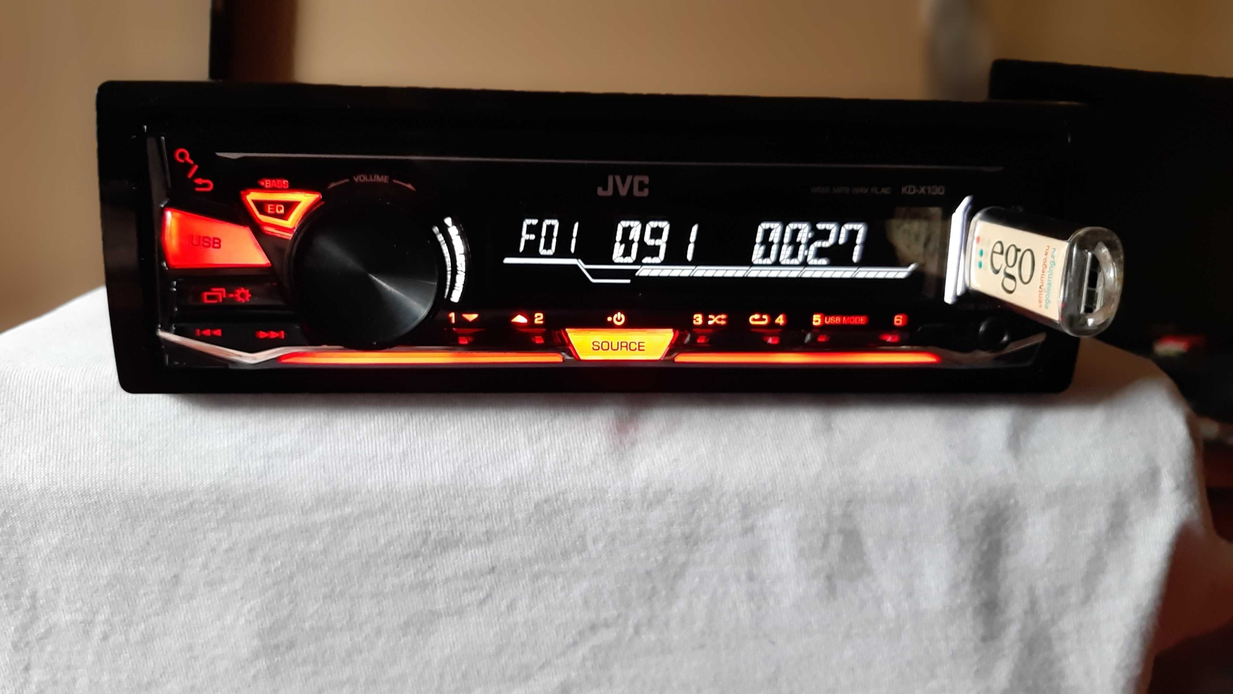 Sprzedam radio marki JVC KD-X130