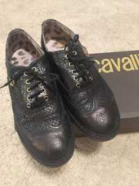 Полуботинки лоферы мокасины туфли Roberto Cavalli 36 размер