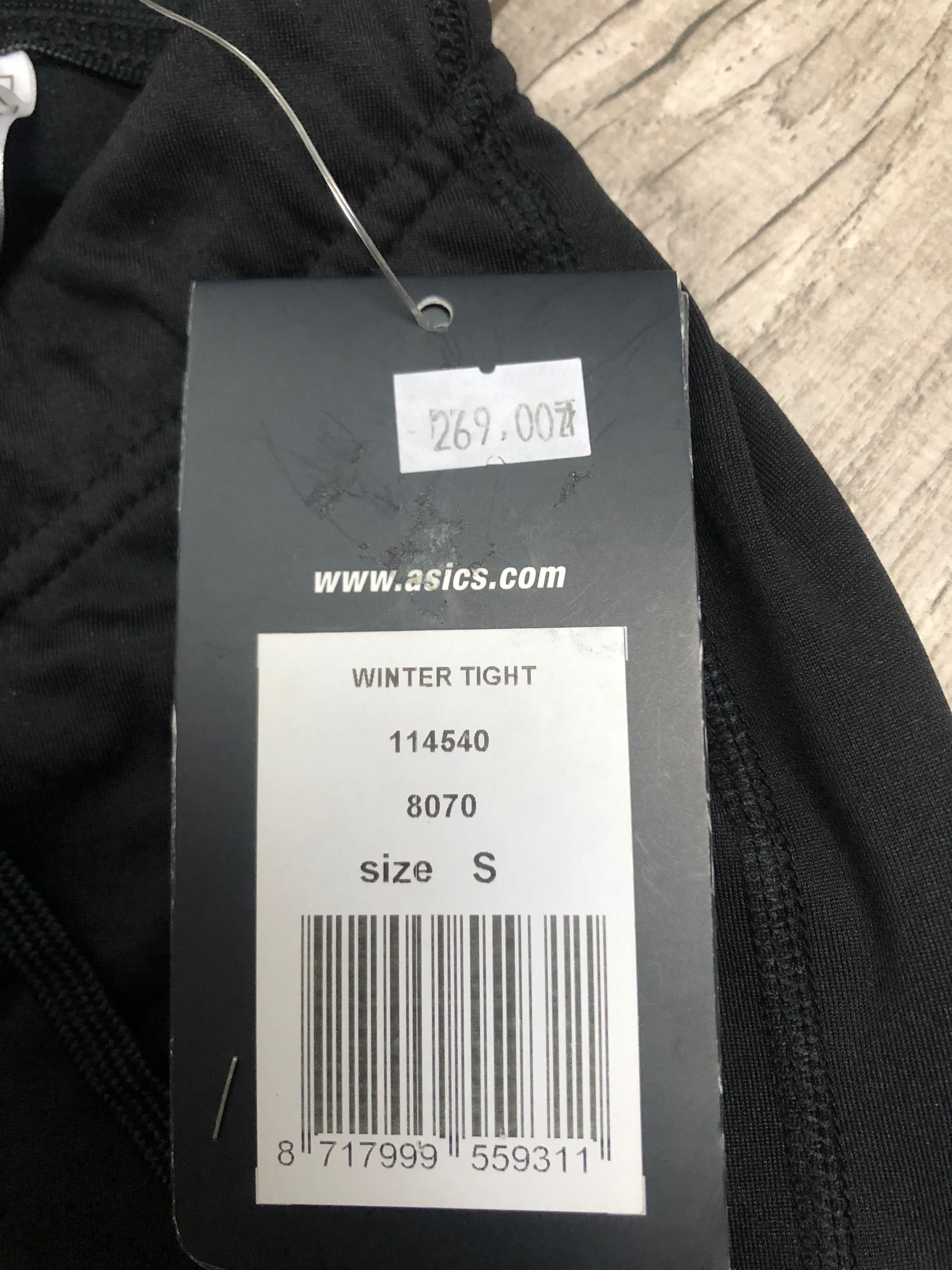 Zimowe spodnie do biegania asics