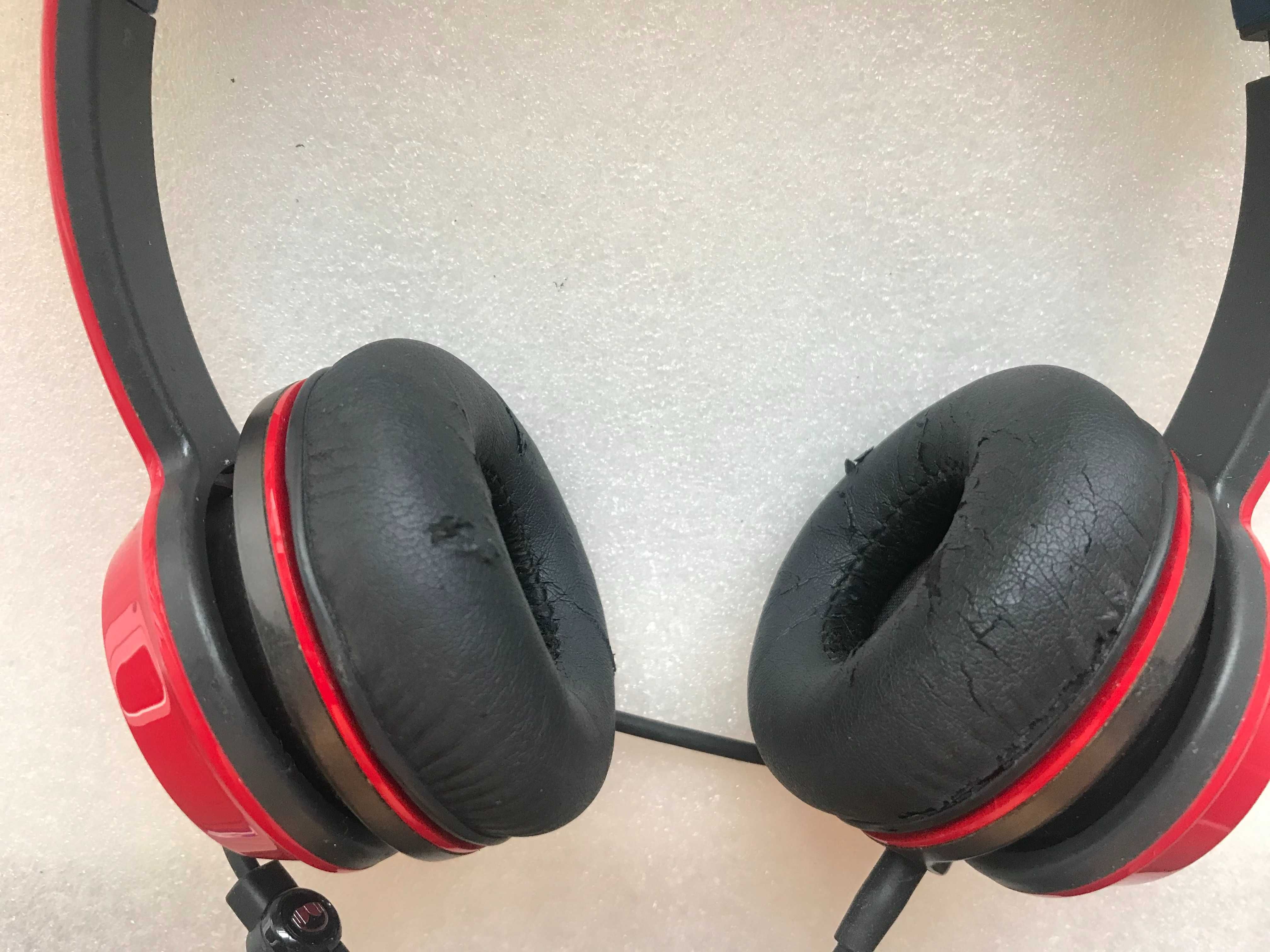 СКИДКА! Наушники Monster NCredible NTune Beats Проводные Красные