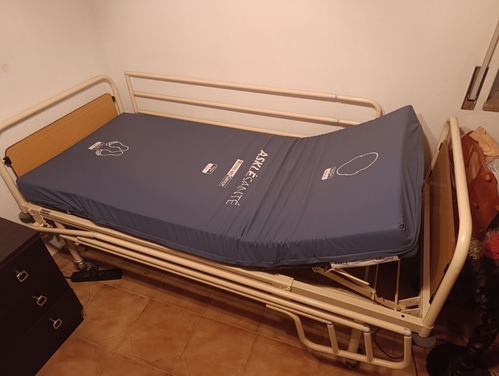 Câma individual completa para acamados/cuidado de saude com colchão vi
