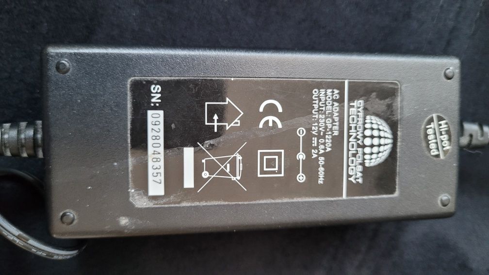 Mikrofon router modecom  mc wr 11 zasilacz Polsatu zegarek budzik