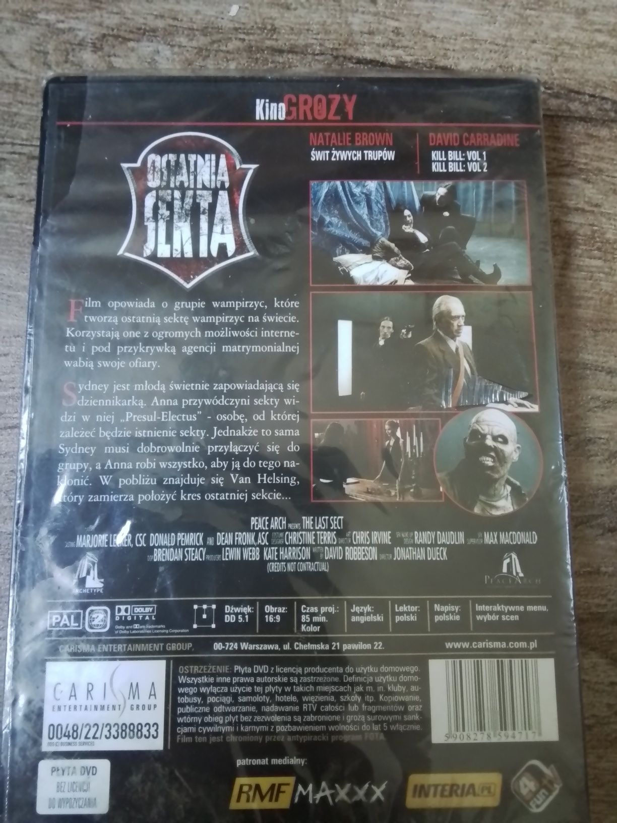 Ostatnia sekta DVD Nowy w foli