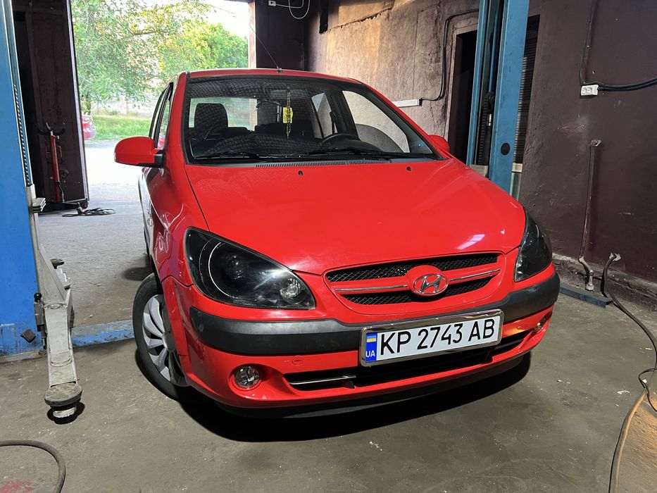 Hyundai getz 2007 1.4 г/б