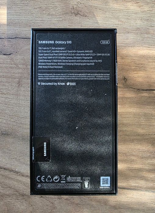 Smartfon Samsung Galaxy S10 8GB /128GB 4G (LTE) biały + GRATIS
