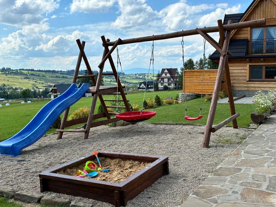 Góry domek z jacuzzi sauna kominek 13km Zakopane Termy Chochołowskie