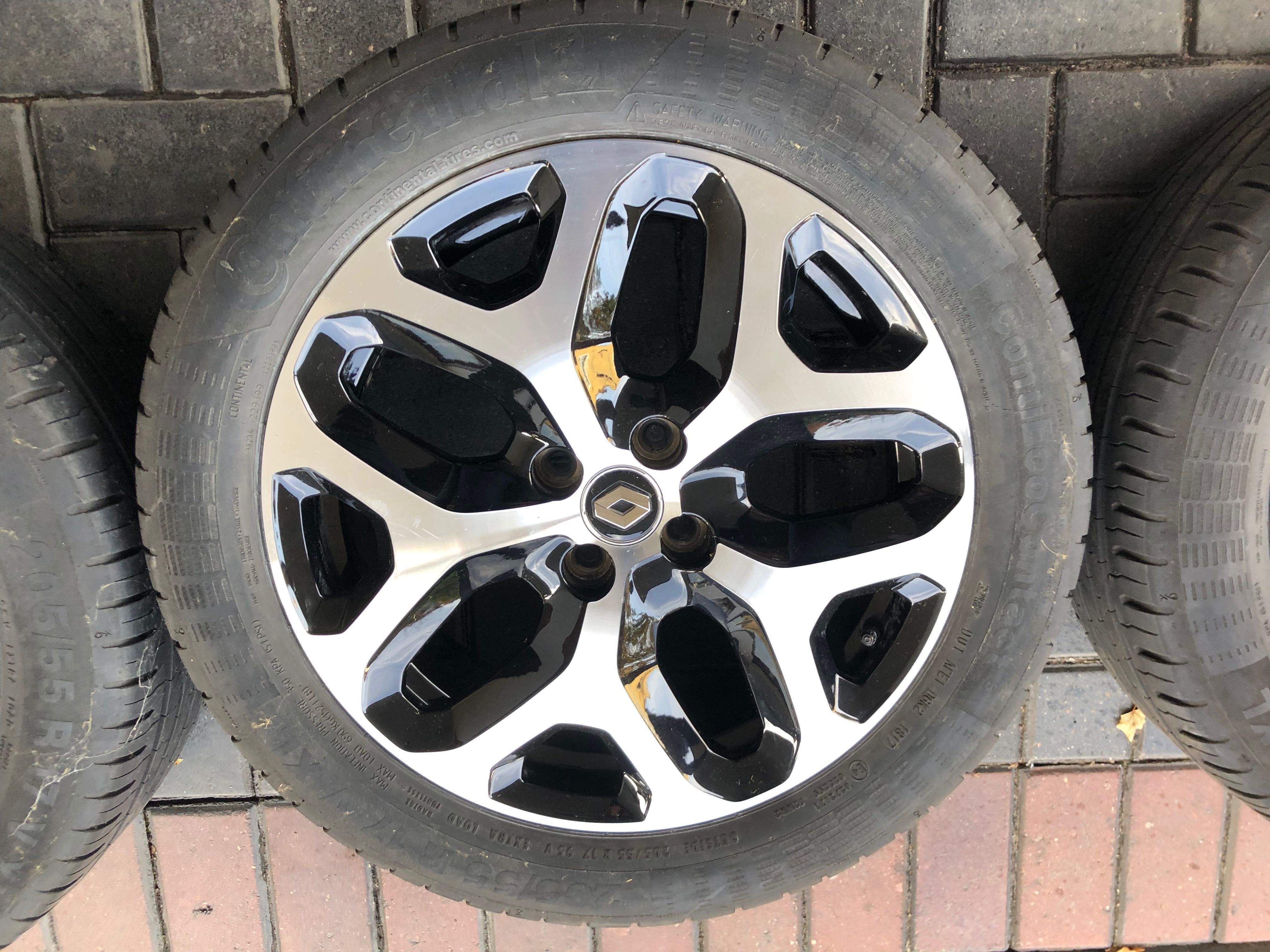 Renault Captur oryginalne Koła felgi, opony  205/50R17