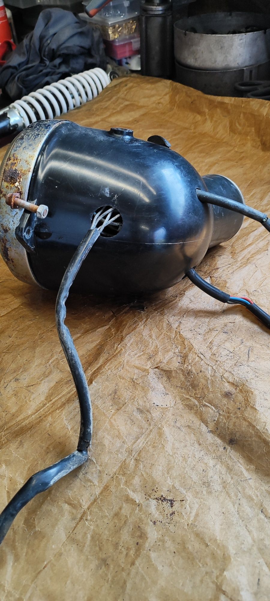 Lampa WSK 125 kompletna licznik stacyjka szkło ramka odblask WSK 175