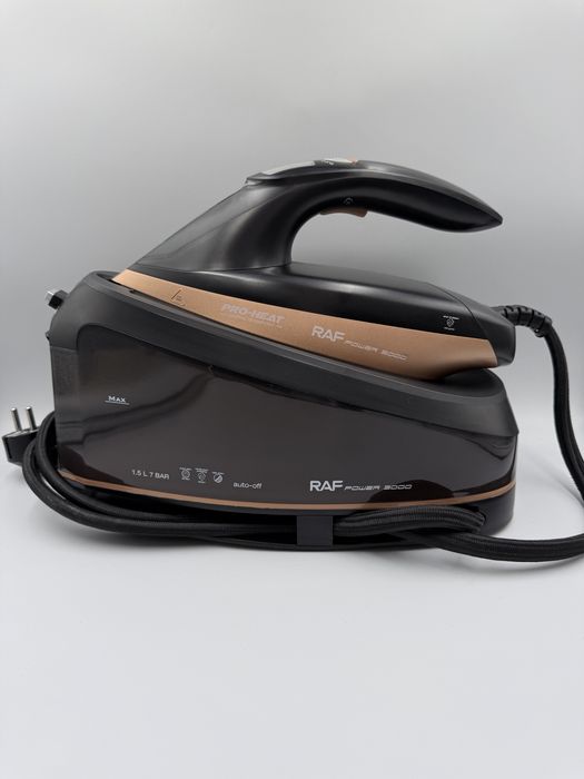 Generator pary, żelazko parowe, 3000W, 7bar, 400g/min