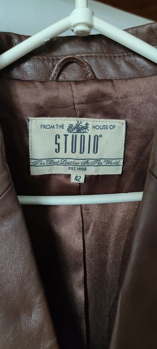 Kurtka skórzana damska