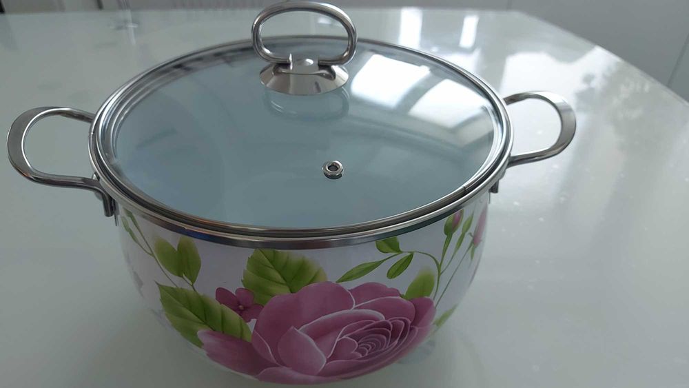 Каструля Емальована WEINER 6,8 л