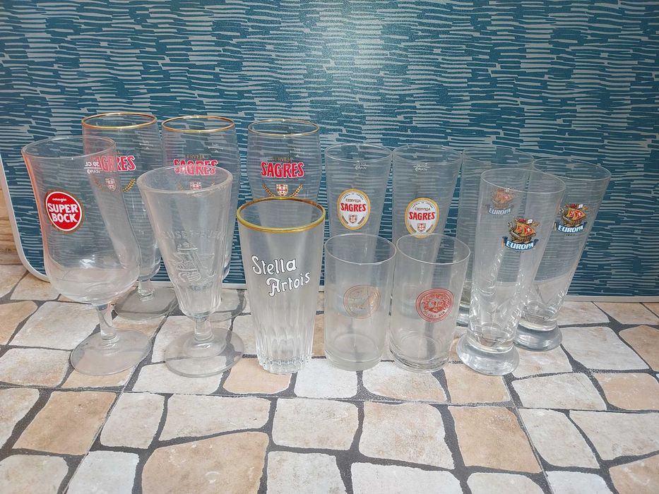 Copos Marcas Cerveja Antigos - Lote