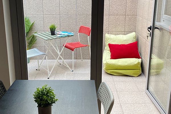 aluguer temporário apartamento T1, R/C,  praia Espinho