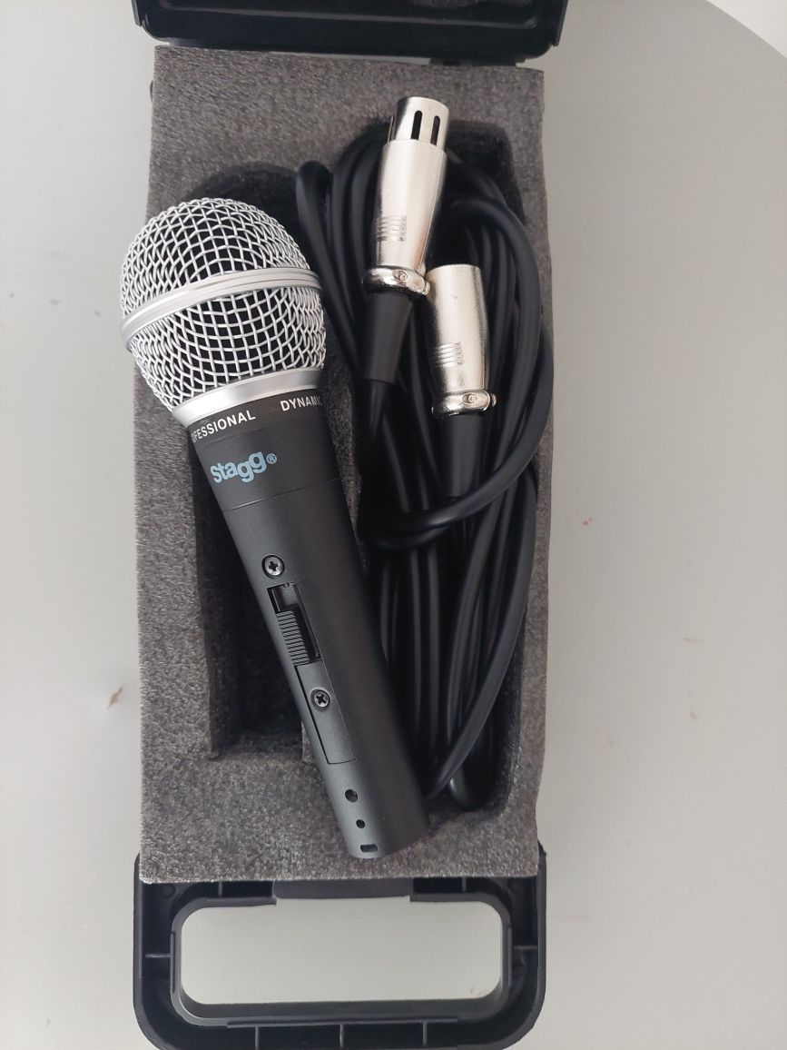 Microfone XLR Stagg - Novo