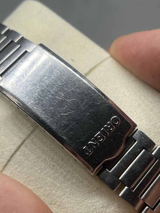 Zegarek Orient College “patelnia” lata 80