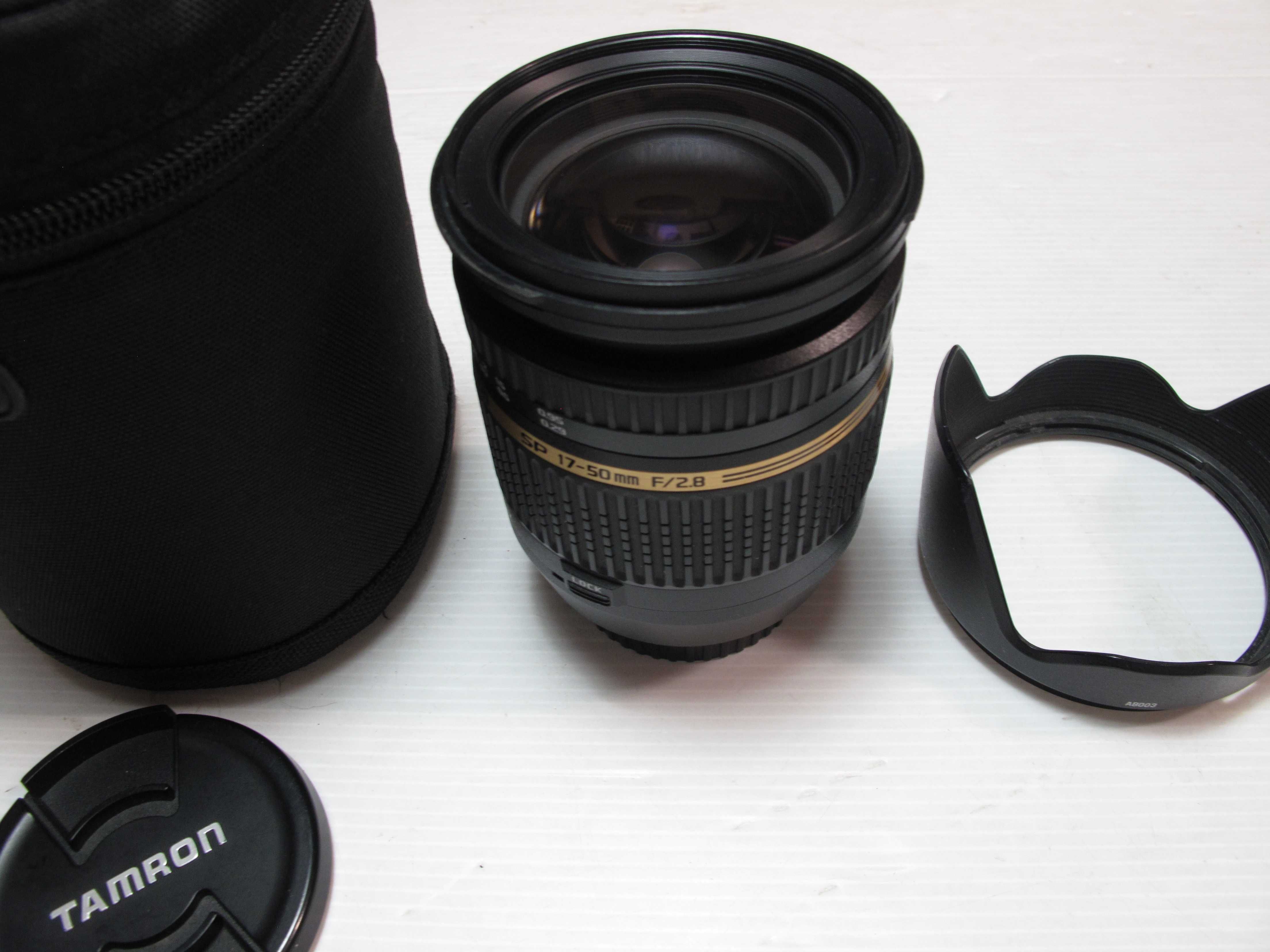 Tamron 17-50 2.8 VC Estabilizador - veio com máquina para CANON