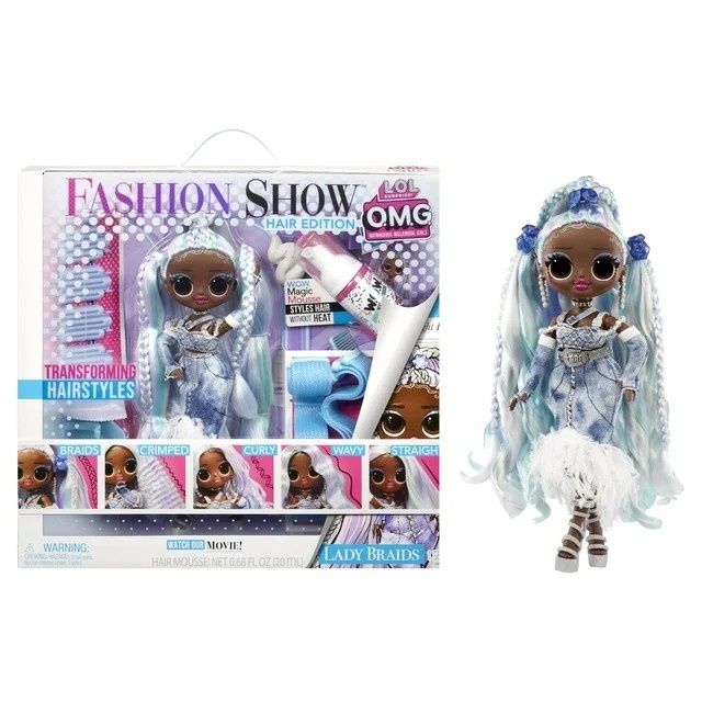 LOL Surprise OMG Lady Braids із серії Fashion Show Hair