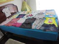 lote de roupa de menina a camisola