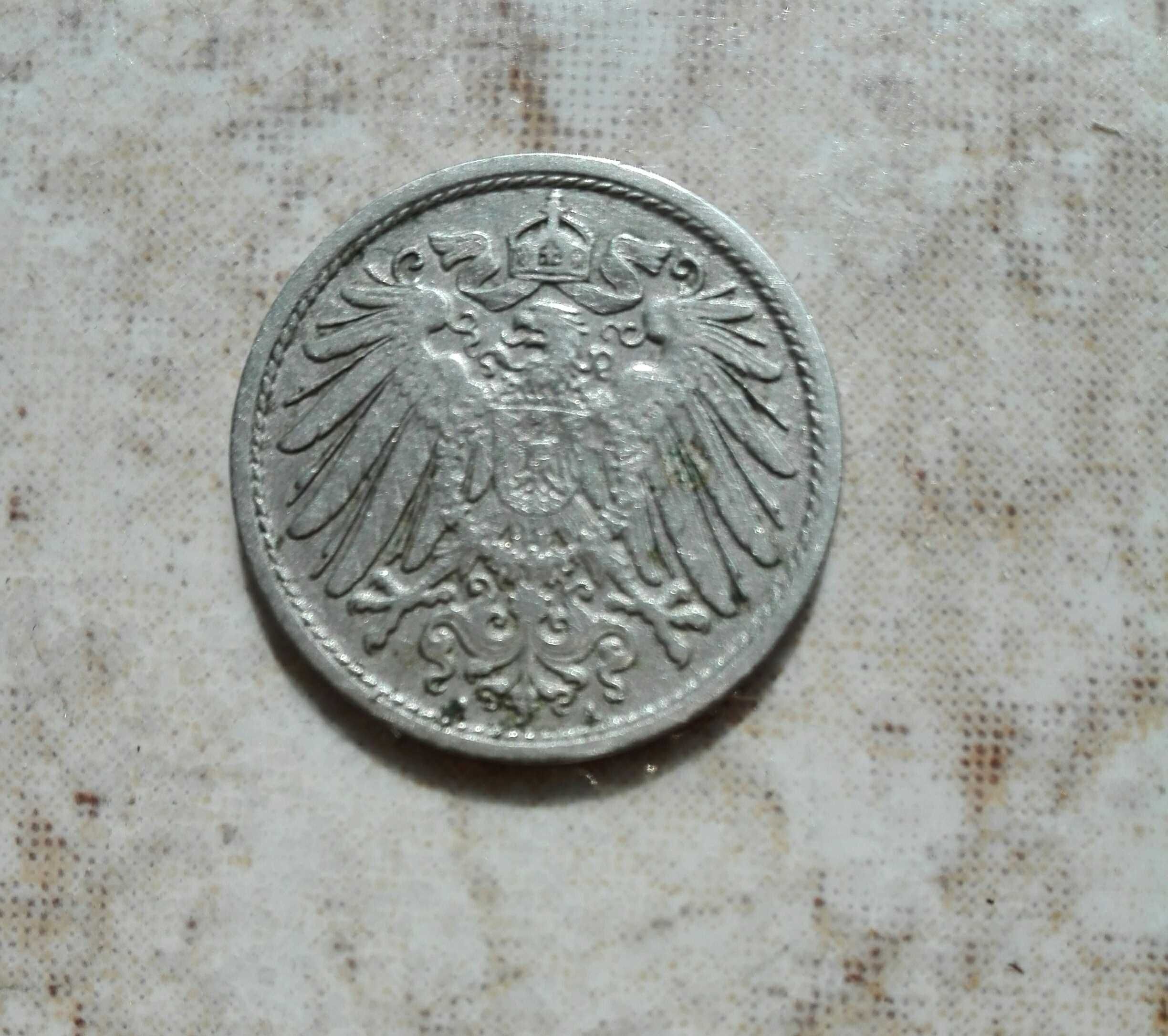 Moneta 10 Pfennig Deutsches Reich 1906