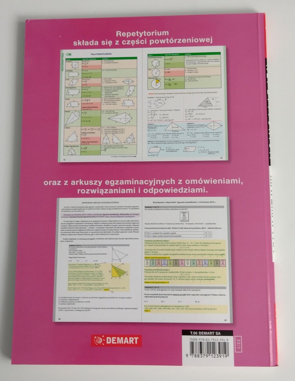 Matematyka Repetytorium Egzamin Ósmoklasisty