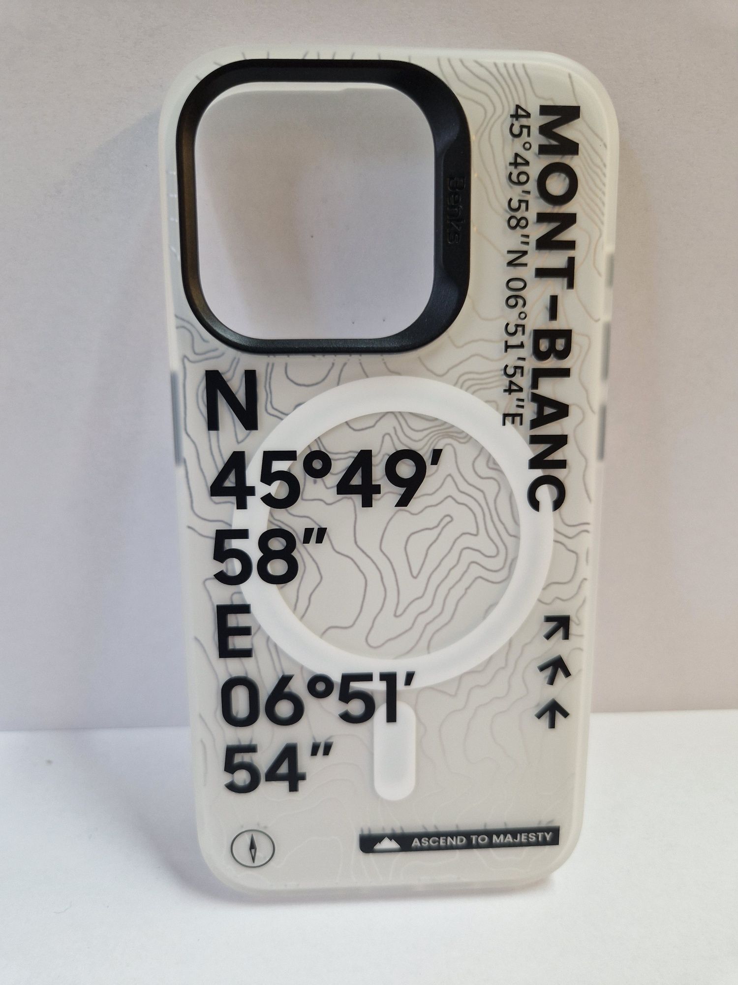 Benks Etui Magnetic Summit Mont Blanc do Iphone 15 Pro