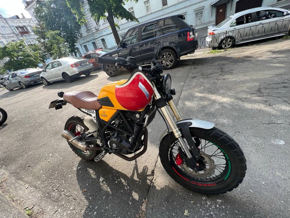 Geon Scrambler 250cc 2014 рік продам терміново