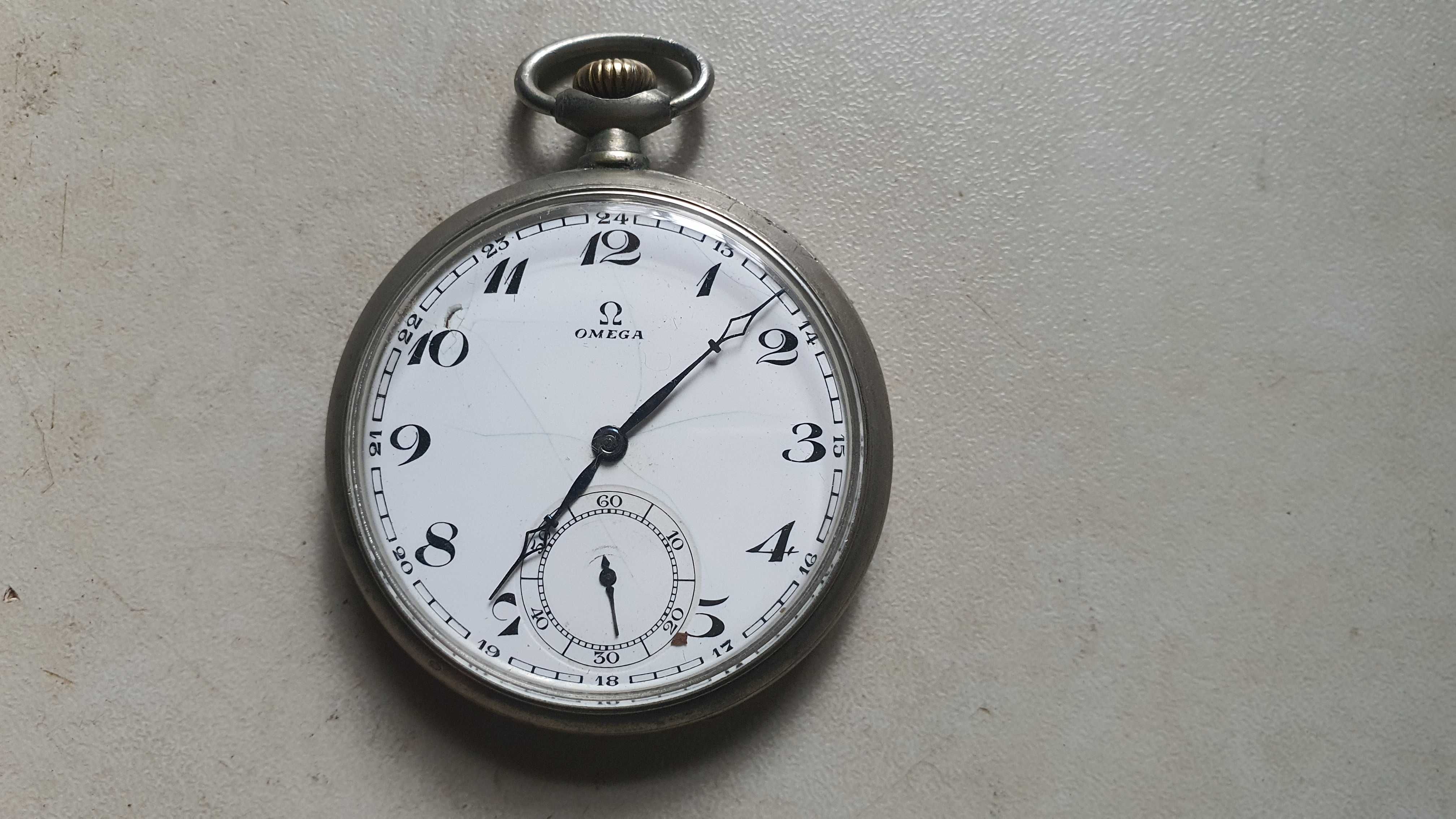 omega - zegarek kieszonkowy