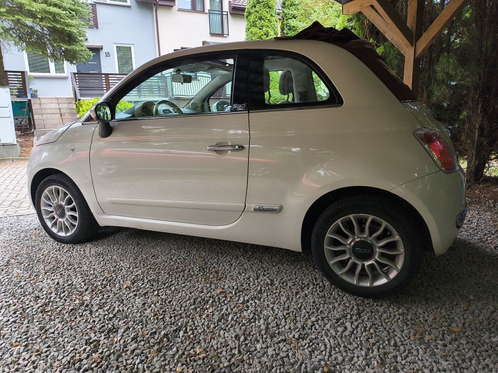 Fiat 500 Cabrio Salon PL . Bezwypadkowy!