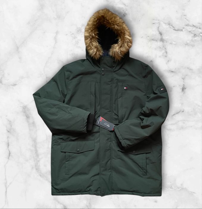 -45% XL XXL 50 52 Tommy Hilfiger парка куртка пуховик зимняя зимова хл