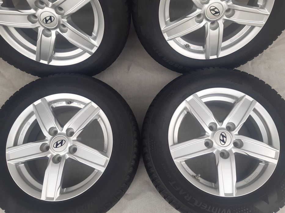 Koła zimowe alu 15 Hyundai I30 IX20 Kia ceed  5x114,3 195/65R15 czujni