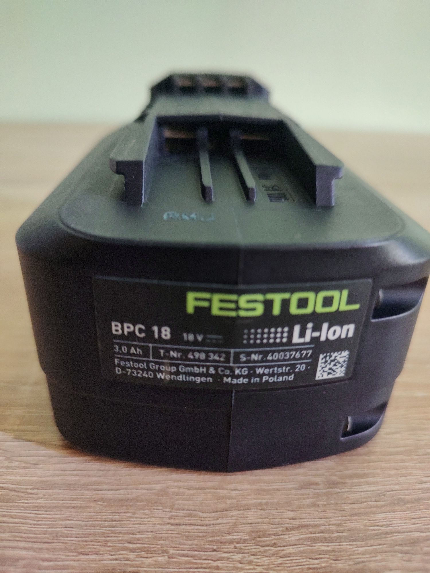 Festool BPC 18 3 Ah