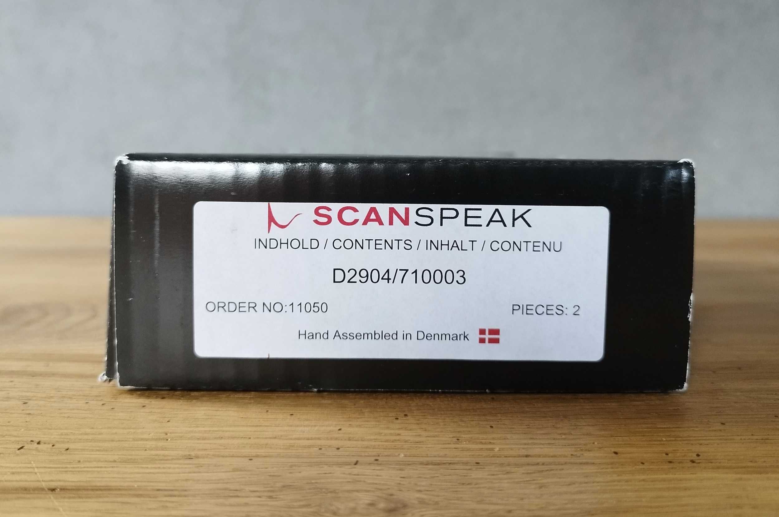 Scan Speak Revelator D2904/710003 głośniki wysokotonowe, para