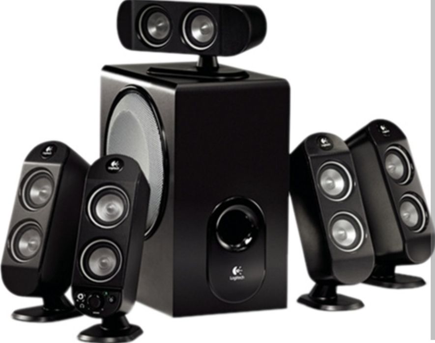 Colunas Logitech X-530 5.1