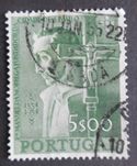 Selos Portugal 1954- Cidade S. Paulo 5$00 Af. 805