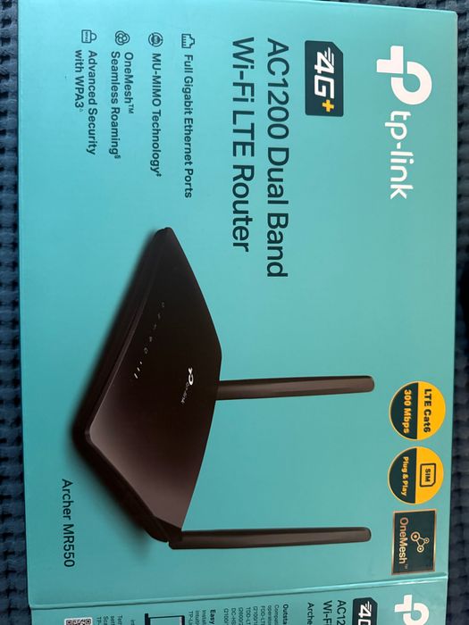 TP-Link AC 1200 Dual Band Wi-FI LTE Router - używany kilka miesięcy