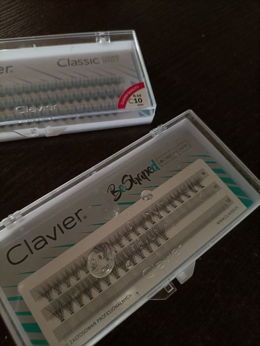 Oddam za symboliczną 1 zł kępki, rzęsy Clavier