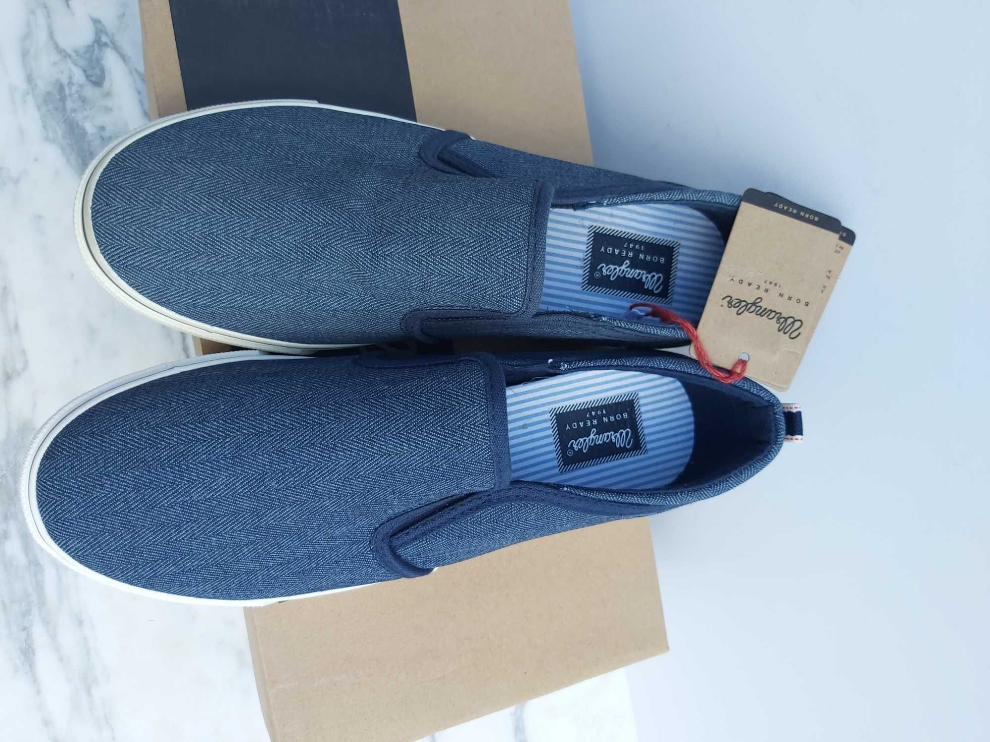 Trampki WRANGLER mokasyny sneakersy tenisowki 39