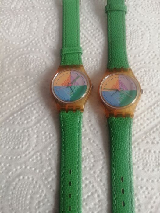 Relogios antigos 2 Swatch criança ou mulher e 1 Benetton