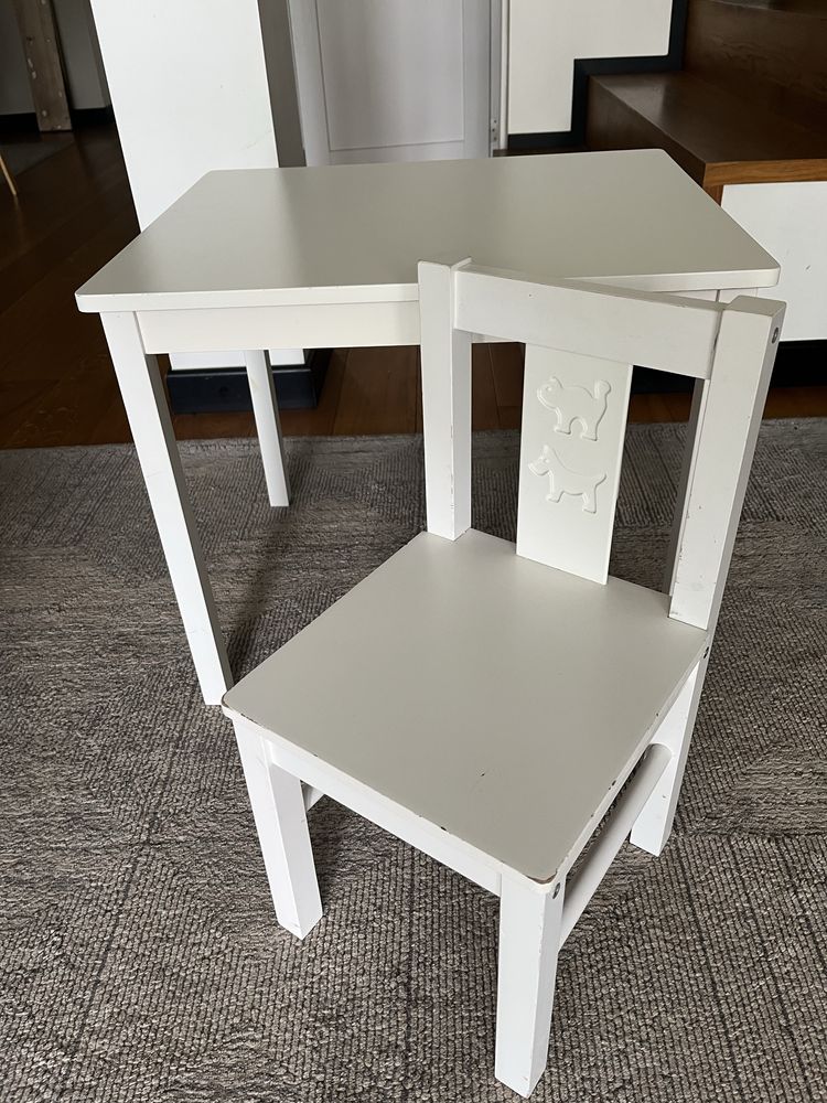 Ikea Kritter stolik i krzesełko