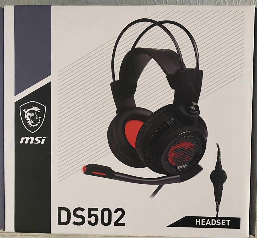 Навушники msi ds502 gaming headset нові