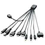 Nowa Ładowarka USB MC-101 10W1 wiele końcówek czarna
