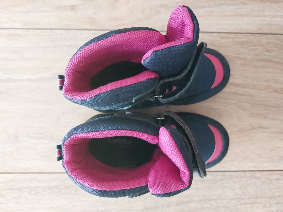 Buty zimowe Twisty jak nowe granatowe r. 25 za kostkę