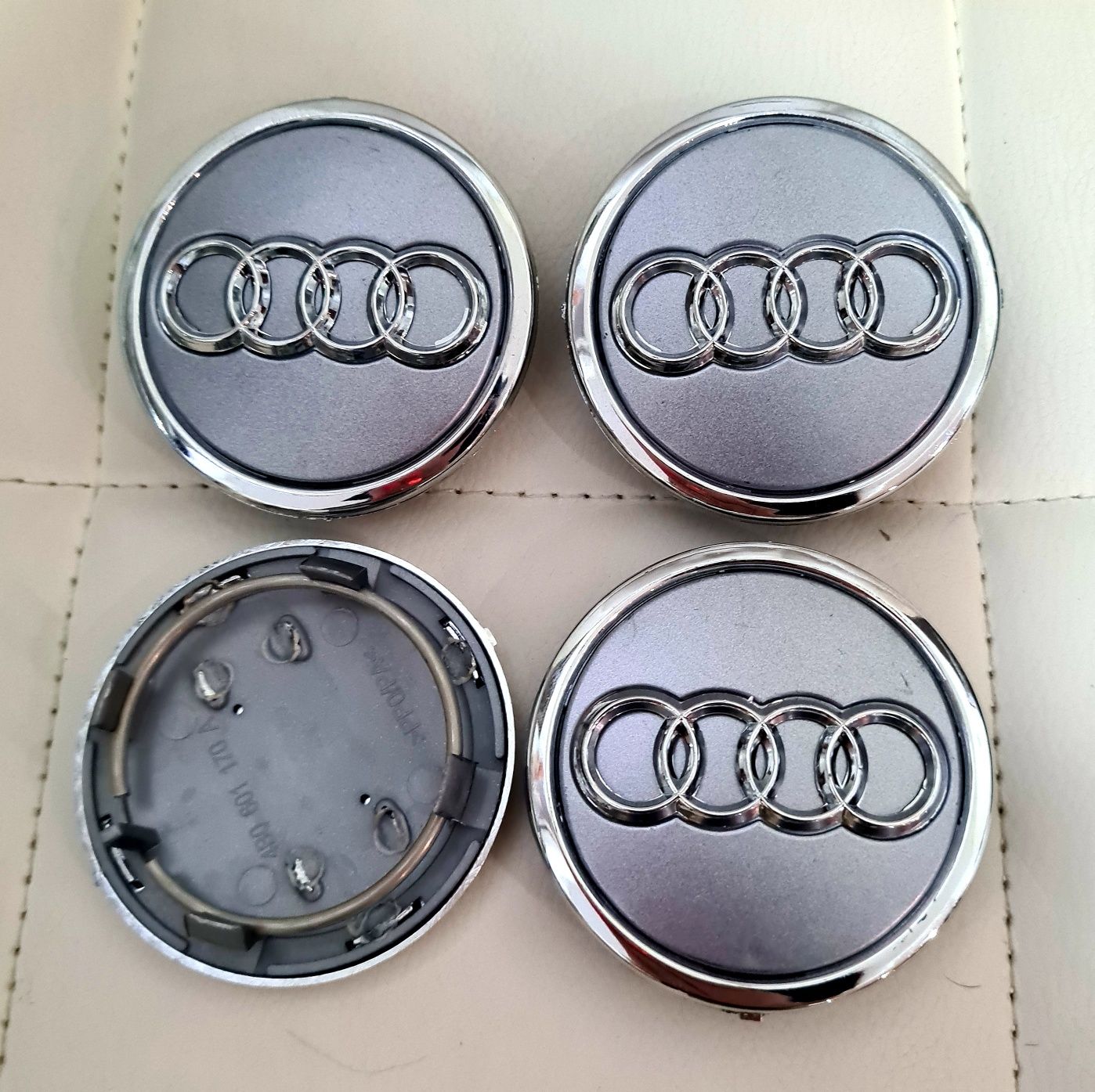 Колпачки, заглушки на диски Audi Ауди  69 мм / 57 мм с кольцом