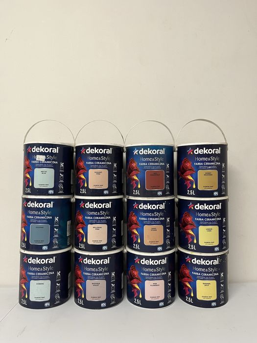 Okazja Farby Dekoral różne kolory