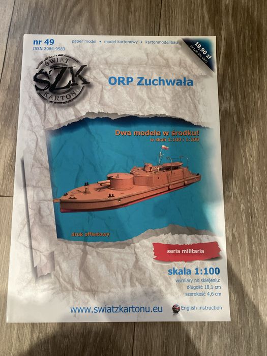 model kartonowy orp zuchwała