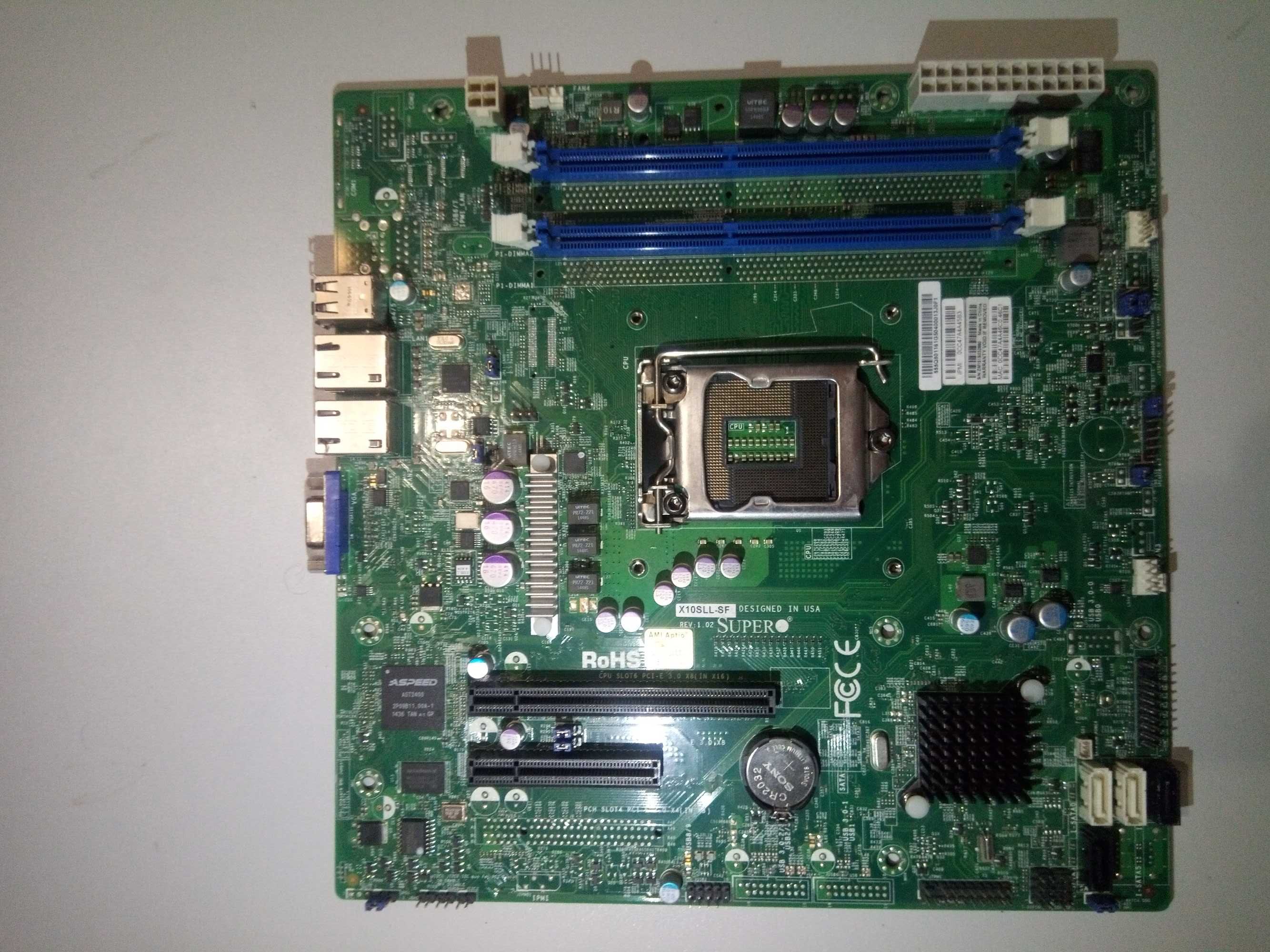 Supermicro X10SLL-SF, s1150