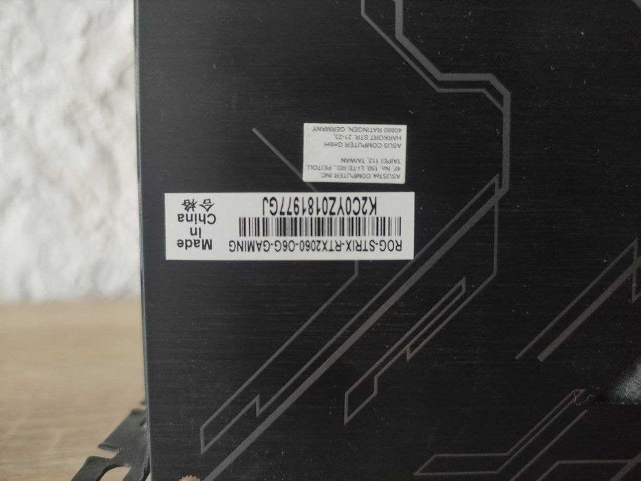 Видеокарта GeForce RTX 2060 6GB