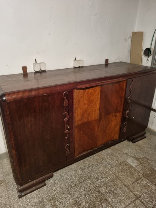 Komoda po renowacji lite drewno nadstawka